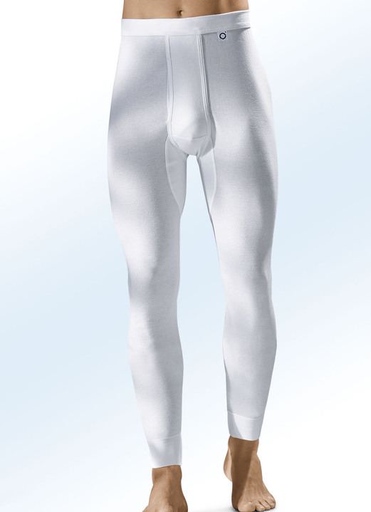 Unterhosen - Pfeilring Zweierpack Unterhosen, lang, in Größe 005 bis 010, in Farbe WEISS