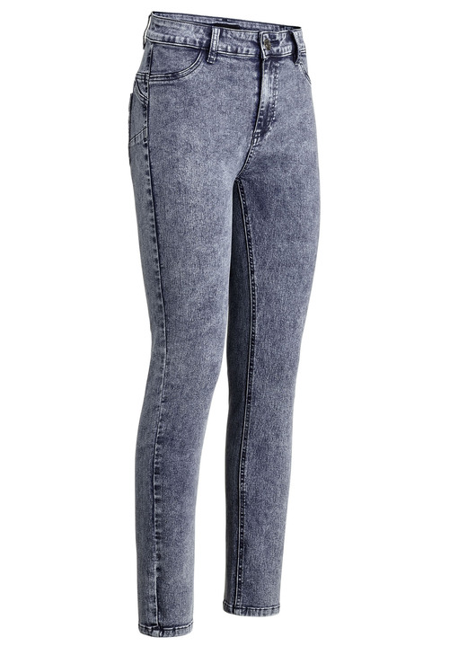 Jeans - Knöchellange, figurformende Jeans, in Größe 017 bis 050, in Farbe JEANSBLAU Ansicht 1