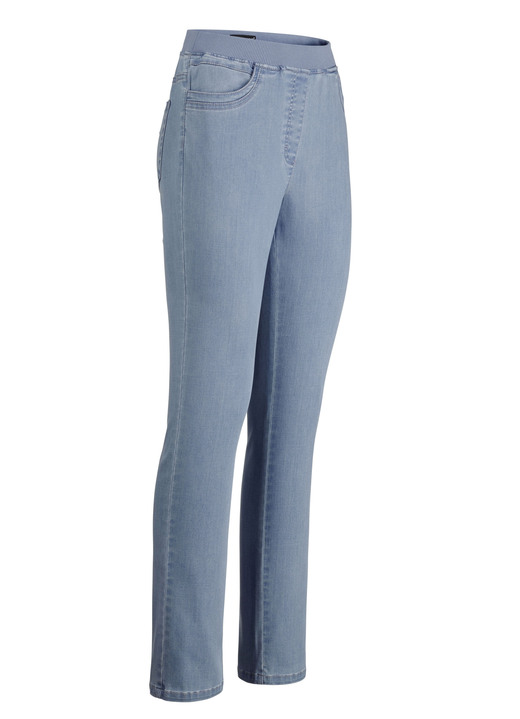 Jeans - Jeans in Schlupfform, in Größe 018 bis 052, in Farbe HELLBLAU Ansicht 1