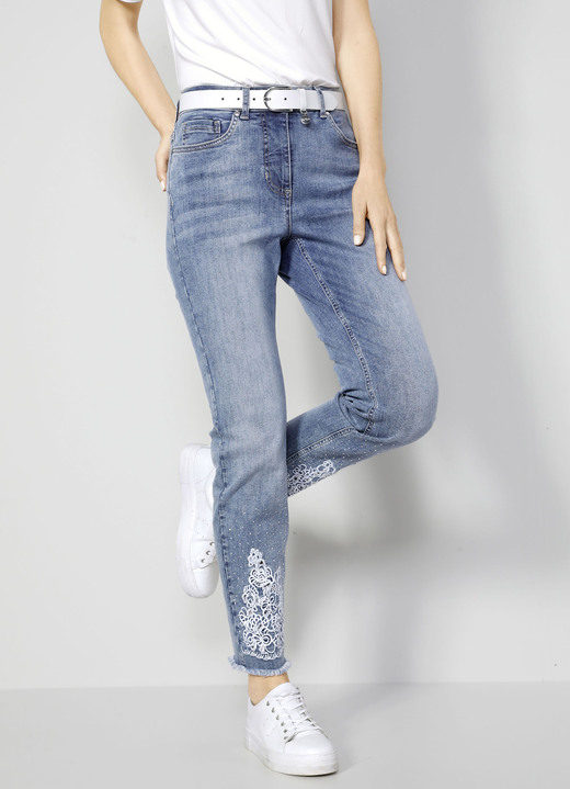 Jeans - Jeans in 5-Pocket-Form, in Größe 019 bis 052, in Farbe HELLBLAU