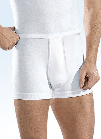 Unterhosen - Mey Noblesse Zweierpack Unterhosen aus Feinripp mit Eingriff, weiß, in Größe 005 bis 009, in Farbe WEISS Ansicht 1