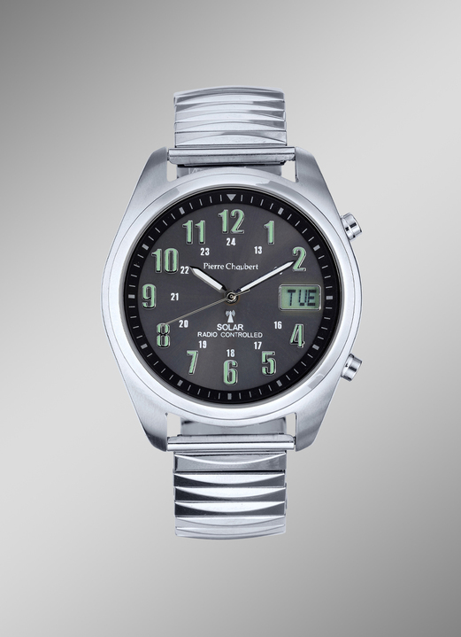 - Pierre Chaubert- Funk-Solar-Herrenuhr, in Farbe