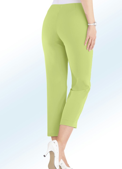 7/8-Hosen, Capris, Bermudas - 7/8-Hose in 14 Farben, in Größe 017 bis 052, in Farbe LIMONE Ansicht 1