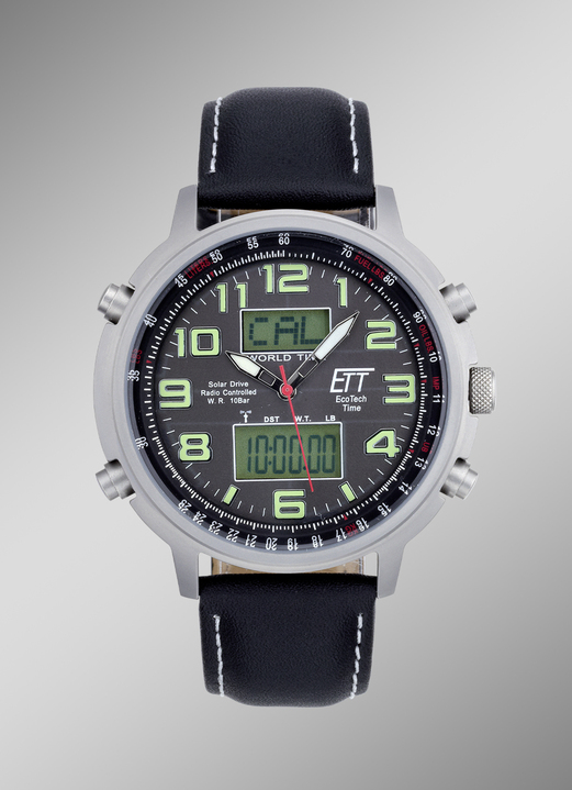 - ETT-Funk-Solar-Herrenuhr, in Farbe