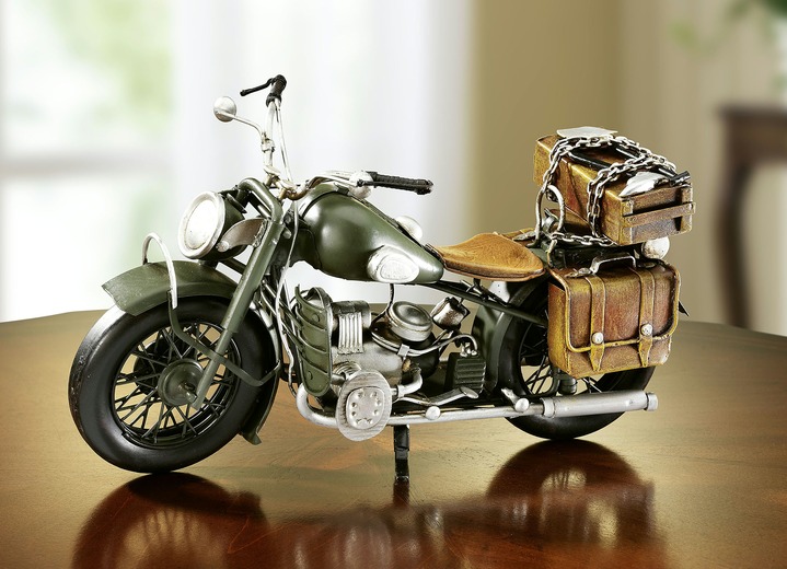 Wohnaccessoires - Motorrad Sammlermodell, in Farbe SCHWARZ