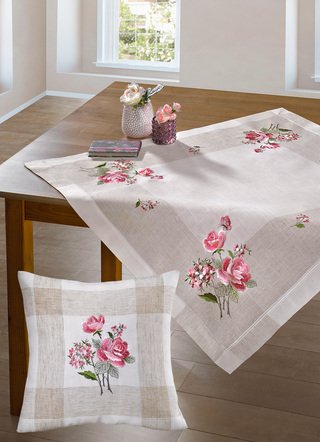 Tisch- und Raumdekoation mit hinreißendem Rosen-Dessin