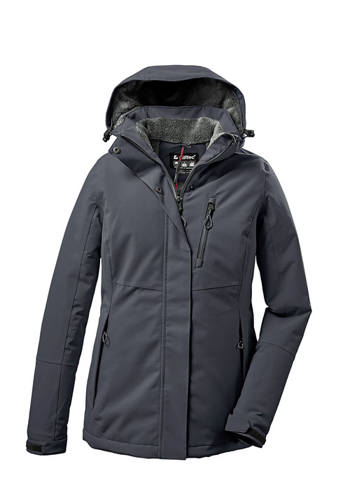 Kurz - Hochwertige Damen-Funktionsjacke, in Größe 036 bis 054, in Farbe DUNKELNAVY Ansicht 1