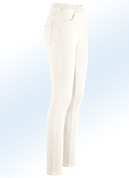 Jeans - Super softe Jegging-Jeans, in Größe 017 bis 050, in Farbe ECRU Ansicht 1