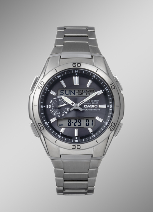 - Casio Wave Ceptor Herrenuhr, in Farbe