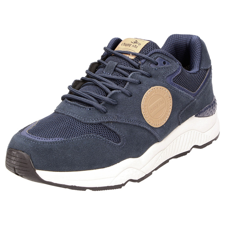 Slipper & Schnürschuhe - Herren-Alltagsschuh mit Allwetterfunktion von Chung Shi Slipper & Schnürschuhe - Herren-Alltagsschuh mit Allwetterfunktion von Chung Shi, in Größe 040 bis 046, in Farbe NAVY, in Ausführung Halbschuh Vancouver