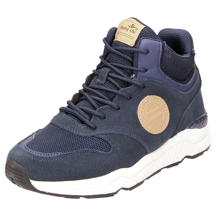 Stiefel & Stiefeletten - Damen-Alltagsschuh mit Allwetterfunktion von Chung Shi, in Größe 036 bis 042, in Farbe NAVY, in Ausführung Halbstiefel Toronto Ansicht 1