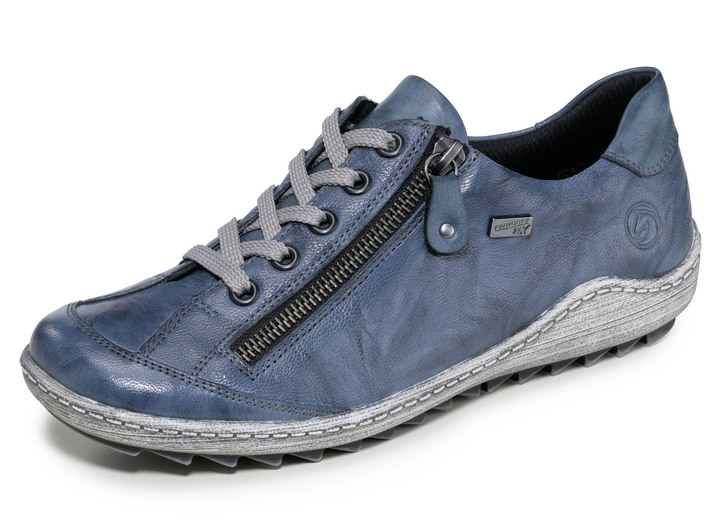 Slipper & Schnürschuhe - Remonte, bequeme Damen-Sneaker, Weite G, mit herausnehmbarem Fußbett, in Größe 036 bis 042, in Farbe BLAU Ansicht 1