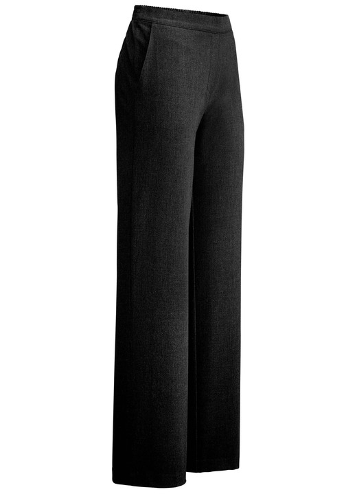 - Hose in modischer Weite, in Größe 018 bis 092, in Farbe SCHWARZ Ansicht 1