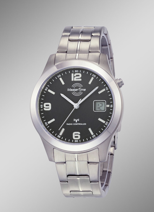 - Funk-Herrenuhr aus Titan, in Farbe  Ansicht 1