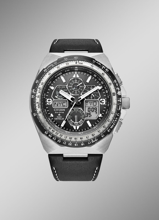 - Funk-Solar-Herrenuhr, in Farbe  Ansicht 1