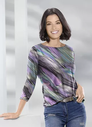 Pullover in Feinstrick