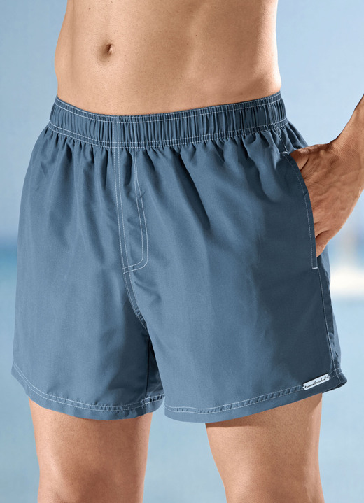 - Wavebreaker Badeshorts, uni, Microfaser, in Größe 004 bis 011, in Farbe PETROL