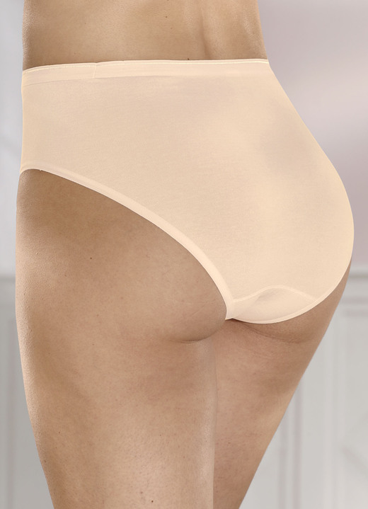 Slips - Comtessa Dreierpack Slips ohne Seitennähte, in Größe 038 bis 050, in Farbe PUDER Ansicht 1
