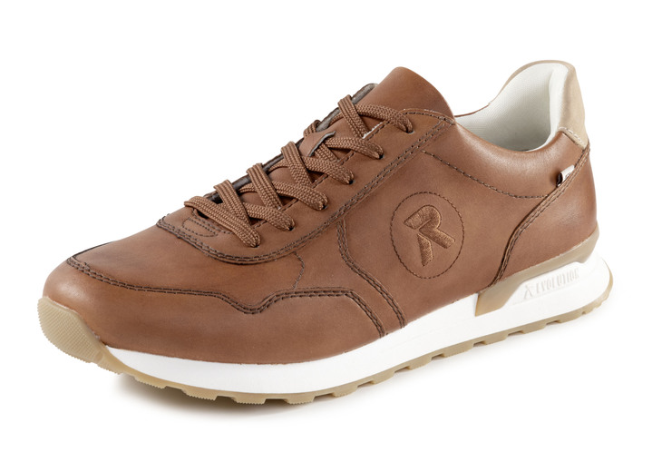 - Sneaker aus Nappaleder, in Größe 040 bis 047, in Farbe COGNAC Ansicht 1