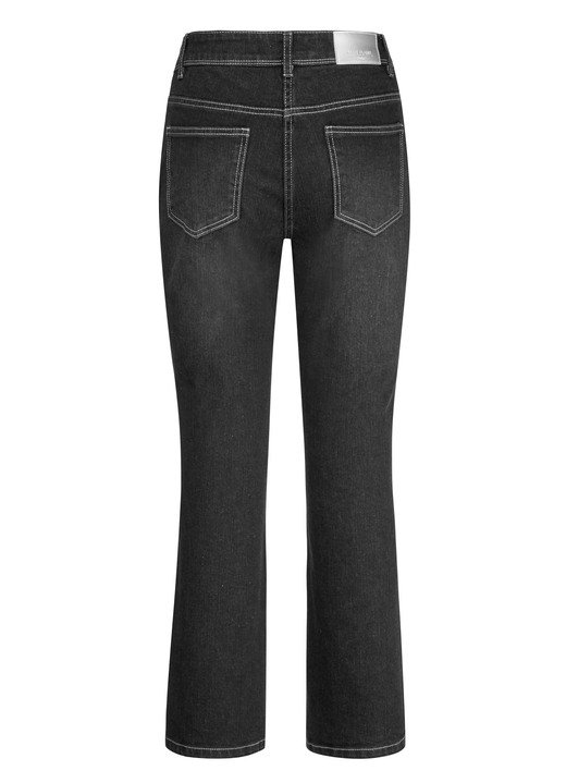 - Jeans in Bootcut-Form, in Größe 017 bis 052, in Farbe SCHWARZ Ansicht 1