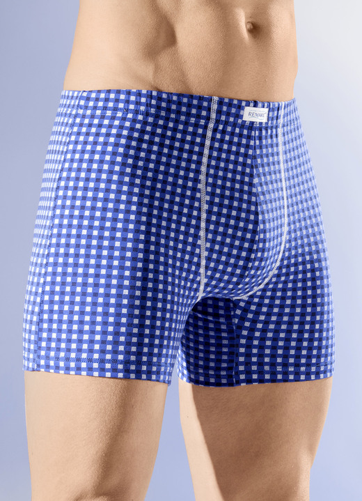 Unterhosen - Viererpack Pants mit Dehnbund Unterhosen - Viererpack Pants mit Dehnbund, in Größe 005 bis 011, in Farbe 2X ROYALBLAU-SCHWARZ-WEISS, 2X UNI ROYALBLAU