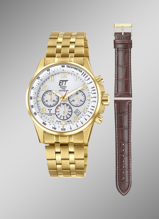 - Funk-Solar-Herrenuhr ETT EGS-11614-42MS, in Farbe  Ansicht 1
