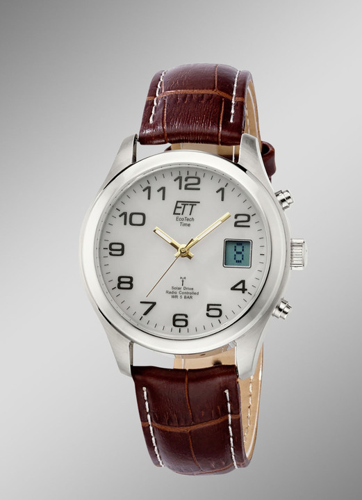 - Funk-Solar-Herrenuhr, in Farbe  Ansicht 1