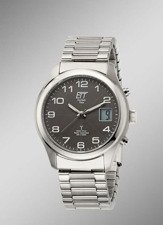- ETT Funk-Solar-Herrenuhr, in Farbe  Ansicht 1