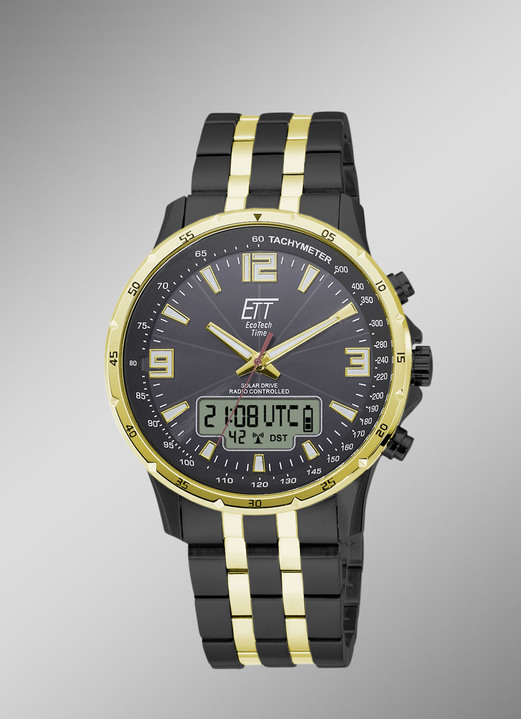 - Funk-Solar-Herrenuhr, in Farbe  Ansicht 1