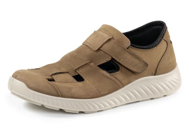 Slipper & Schnürschuhe - GINO GALANTE aus weichem, gefettetem Rind-Nubukleder Slipper & Schnürschuhe - GINO GALANTE aus weichem, gefettetem Rind-Nubukleder, in Größe 039 bis 046, in Farbe COGNAC