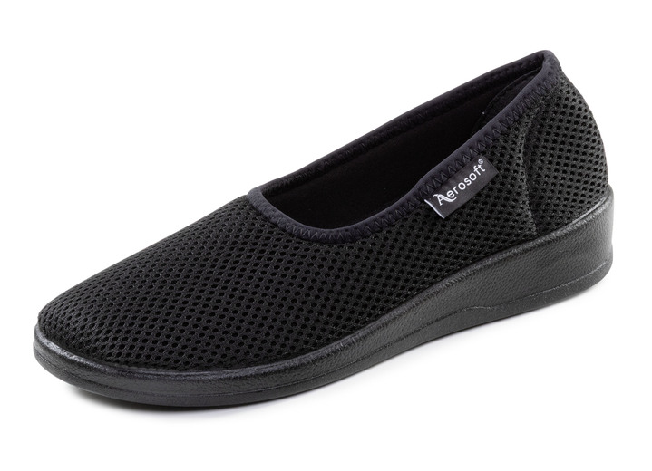 Pumps & Ballerina - Damen-Ballerina in 2 Farben, in Größe 036 bis 042, in Farbe SCHWARZ Ansicht 1