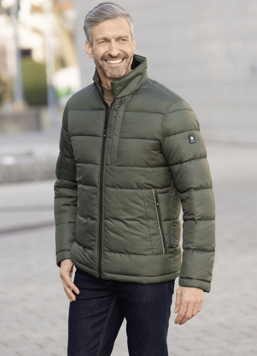 Jacken - Steppjacke von „Gate One“, in Größe 048 bis 064, in Farbe OLIV Ansicht 1