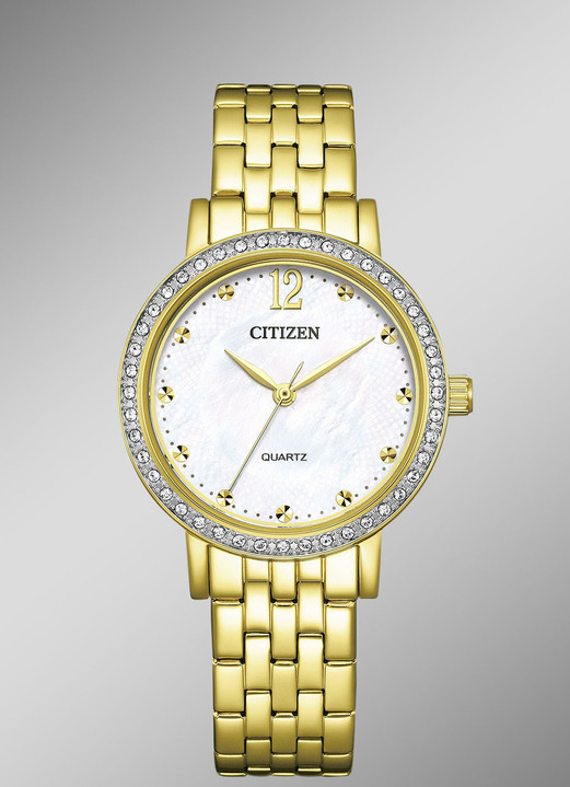 Quartzuhren - Citizen-Quartz-Damenuhr EL3102-50D, in Farbe  Ansicht 1