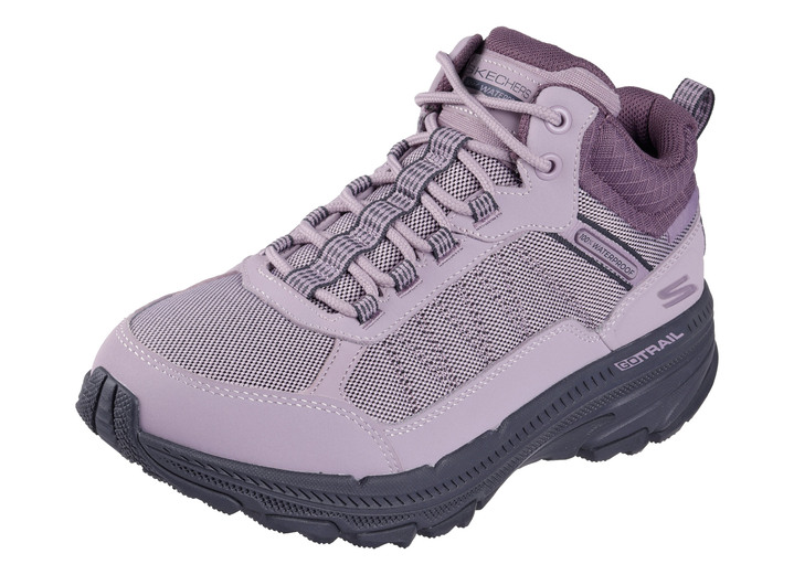 Stiefel & Stiefeletten - SKECHERS, sportliche Damen-Boots, mit herausnehmbarem Fußbett, in Größe 036 bis 041, in Farbe FLIEDER Ansicht 1