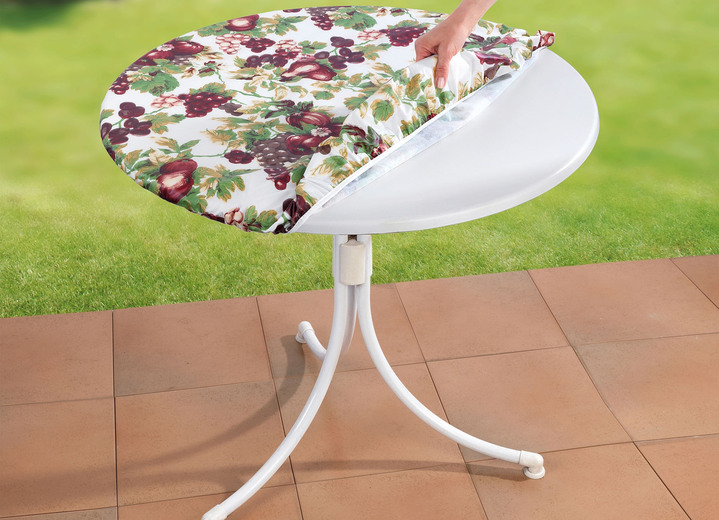 Tischdecken - Spann-Tischdecke aus 100% PVC, in Farbe BUNT Ansicht 1