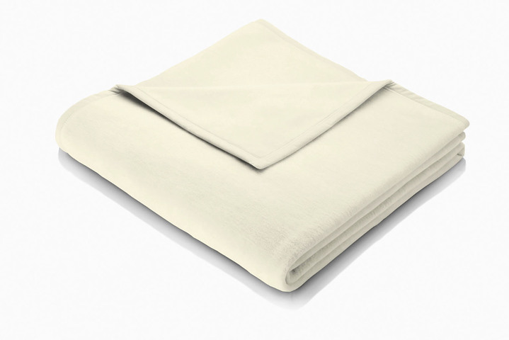 Wohndecken - Schlafdecke, in Farbe CREME Ansicht 1