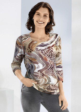 Pullover in Feinstrick