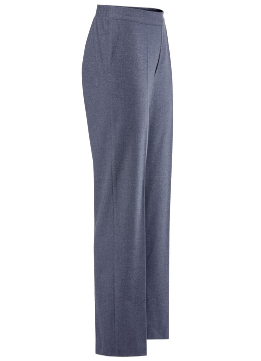 Hosen in Schlupfform - Hose mit rückwärtigem Dehnbuneinsatz, in Größe 018 bis 054, in Farbe RAUCHBLAU Ansicht 1