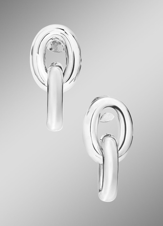Ohrschmuck - Ohrstecker aus Silber, in Farbe  Ansicht 1