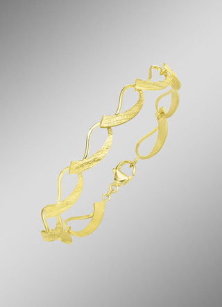 Vergoldetes Armband aus Silber