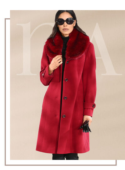 Bewerbung des Bereichs Mäntel