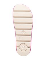 Laurina, trendige Damen-Hausschuhe, Weite G, mit anatomisch geformtem Fu&szlig;bett PINK