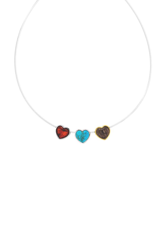 Herz-Anh&auml;nger mit T&uuml;rkis 