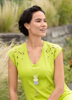 Zarte Schlangenkette in Silberoptik 