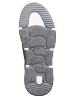 GINO GALANTE Schn&uuml;rschuh aus luftig perforiertem Nubukleder GRAU