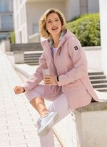 Funktionsjacke mit fester Kapuze ROSÉ
