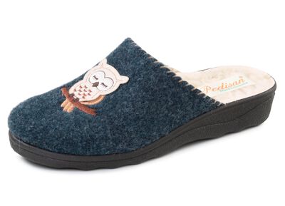 Gef&uuml;tterte Damen-Hausschuhe, mit Schurwolle 