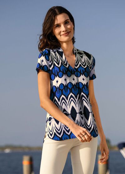 Sommerliche Shirt-Tunika 