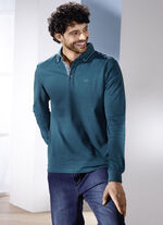 Poloshirt von „Milano Italy“ PETROL