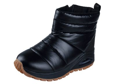 SKECHERS, gef&uuml;tterte Damen-Boots, Winterschuhe, mit Rei&szlig;verschluss 